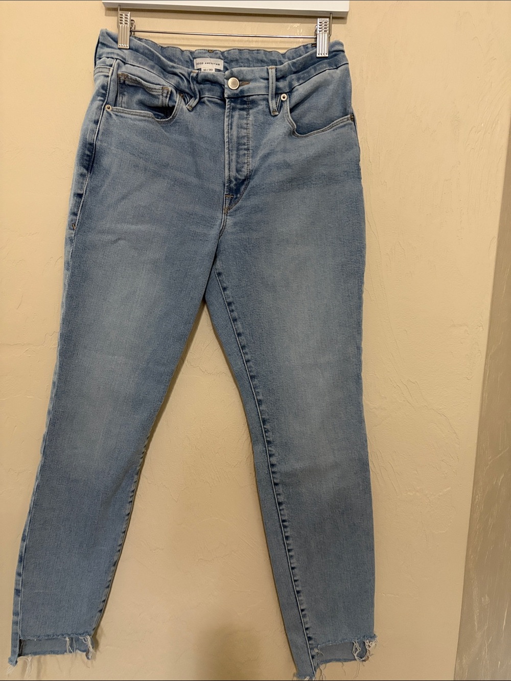 Good American Good Legs Skinny Jeans. Indigo 390. 10/30.
